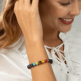 Ashanti - Chakra Armband mit der Energie des Universums