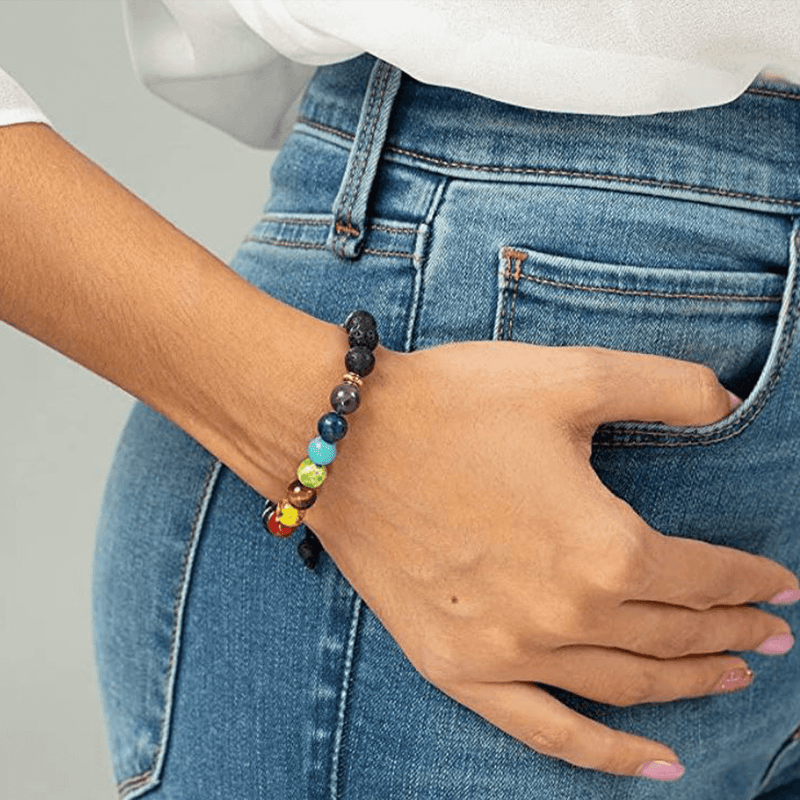 Ashanti - Chakra Armband mit der Energie des Universums